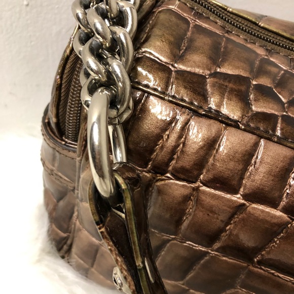 Kathy Van Zealand Large Duffle Style Weekender Shoulder Purse Satchel Bag - Picture 2 of 16